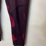 Lululemon All Sport Legging Crop Back Spin Stroke Dashing Purple Black Sz 6 Photo 5
