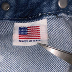 Vtg. Pointer Brand denim overalls tie dye/ bleached size 38"X32" measured 37X30 Blue Photo 17