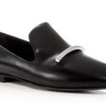 NEW Via Spiga Women's Tallis Leather Loafers Black Size 8.5 Photo 1