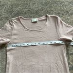 Wilfred Free  by Aritzia Soft Knit Baby Pink T-Shirt Mini Dress XS Photo 2