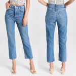 Reformation Jeans Cynthia High Rise Straight Leg Jeans Size 26 in Colorado Photo 1