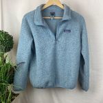 Patagonia  Blue Long Sleeve Half Zip Fleece Jacket S Photo 0