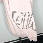 PINK - Victoria's Secret PINK VICTORIA’S SECRET Light Baby Pink Full Zip Hoodie Hooded Jacket Small Photo 9