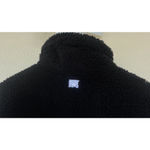 Varley  Women's Size Medium Black Clemson Sherpa Fleece Snap Up Oversized Jacket Photo 7