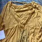 Free People NWT shimmy shake untamed gold top size small Photo 13