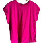 A New Day Women's Dark Pink Extended Shoulder T-Shirt - Size XXL - NWT Photo 0