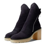 Free People  Jack Zip Boot Women’s Onyx Black Leather Size 8 Photo 0