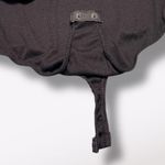 Willow Black Ribbed Knit Bodysuit V Photo 9