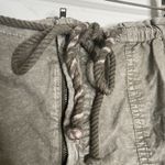 Free People Moon Bay Utility Parachute Shorts Festival L Washed Army Green Photo 3