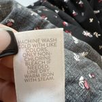 J. Jill Full Leg Short‎ Sleeve Women’s Jumpsuit Black Floral Size Small Photo 10