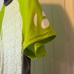 Bontrager Cycling‎ Jersey Palm Print Lime Green Gray Short Sleeve Bike Top # Size M Photo 4