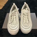 Nike  Air Max 97 white lace up shoes sneakers women’s 7.5 Photo 2