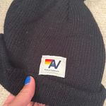 Aviator Nation Black pompom winter beanie Photo 1