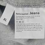 Reformation  Hazel Turtleneck Stretch Newton Gray Mini‎ Sweater Dress Tunic XL Photo 3