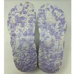 Women’s Lavender and White Tie Dye Double Buckle Slip on Sandals‎ Size 5/6 Purple Photo 5