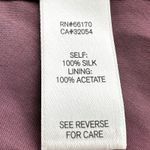 Anthropologie Anthro Hitherto x BHLDN Sway and Swirl Midi Dress Bridesmaid Silk Purple 12 Photo 5