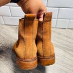  Clarksdale Arlo Dark Tan Suede Boots for Women Brown Ankle Booties 7M Photo 8