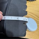 Madewell  The Rayna Lace-Up Lug-Sole Black Leather Boots Size 7.5 Photo 11