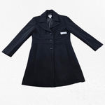 Worthington Black Wool Blend Button Front Winter Dress Coat Size Large NWT Photo 3