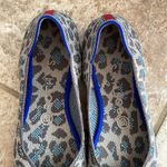 Rothy's Rothy’s The Flat in Leopard Spotted Grey Blue Ballet Flat Photo 1