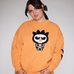 Hello Kitty Sanrio xForever21  Badtz Maru Halloween Crewneck Sweatshirt Sz M Boxy Photo 0