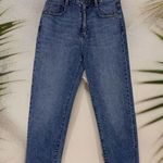 ZARA Women’s Size 6 High Rise Baggy Straight Mom Medium Wash Jeans Photo 0