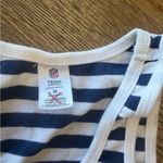 NFL  Indianapolis Colts Navy and White Striped Tank Top Photo 2