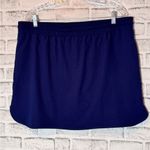 st. john's bay Navy‎ Blue Skort  size XL petite draw string pockets Photo 6