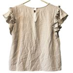 Sugar +‎ Lips Linen Blend Shirt Womens Size XS Hippie Boho Peasant Cottagecore Photo 1