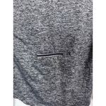 Tangerine Gray Space Dye Quarter Zip Pullover Women's Sm Long Sleeve Active Top Photo 6