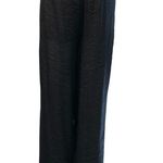 2b Bebe Womens Dress Pants Sz Large Black Elastic Waist Pull On Wide Leg NWT New Photo 0