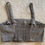 Forever 21 Plaid houndstooth crop top Photo 3