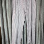 Tahari NWT  Women's Pink & Gray Stripe Lounge Pajama Pants Size Medium Photo 2