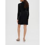 Maje NWT Radeau Two-Piece Mock Neck Top & Slipdress Black Sz 40 US Large $535 Photo 2