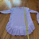 Lilly Pulitzer Estela Ruffle Hem Sweater in Light Lilac Verbena Purple Size XS Photo 5