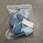 Nike DX0065-440 Green Dri-FIT Long-Sleeve ¼-Zip Top Blue Women's Training Shirt Photo 5