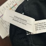 Auden Bralette Womens S‎ Black Crossback Crocheted Lace Wireless Bralette NEW Size undefined Photo 3