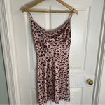 Love Tree Pink Leopard Print Slip dress Size Small girly retro coquette mobwife Photo 3