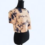 light orange and black tie Photo 1