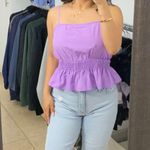 Nordstrom Silky Purple Top Photo 0