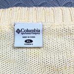 Columbia Sportswear Company Women's Yellow Cardigan with Buttons, Pocket Size XL Photo 2