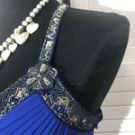 Sue Wong Nocturne Beaded Cocktail Dress Royal Blue Size 10 Photo 11