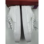 Puma Court Sneaker, White, Women's Casual Low Top Leather Shoes Size 11 Photo 15