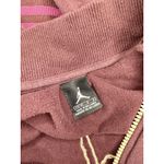 Jordan Vintage Air Velour Track Jacket Embroidered Purple/Pink Size L EUC!!! Photo 3