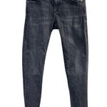 AG Adriano Goldschmied Adriano Goldschmied Womens Gray Cropped Skinny Jeans Size 25 Photo 0