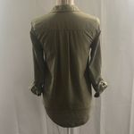 Holding Horses  Anthropologie brand army green top Photo 4