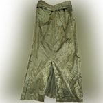Vince NWOT  Twist Front Skirt in Dark Pistachio Size 2 Photo 2
