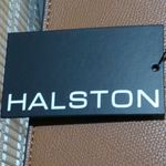 H by Halston Halston Jerry Satchel in Camel Photo 3