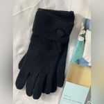 Isotoner Vintage Knits Womens Gloves Turn Cuff Glove Black One Size Black Photo 0