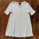 Forever 21 π¦ Gray Relaxed Ribbed T-Shirt Dress Medium Photo 0